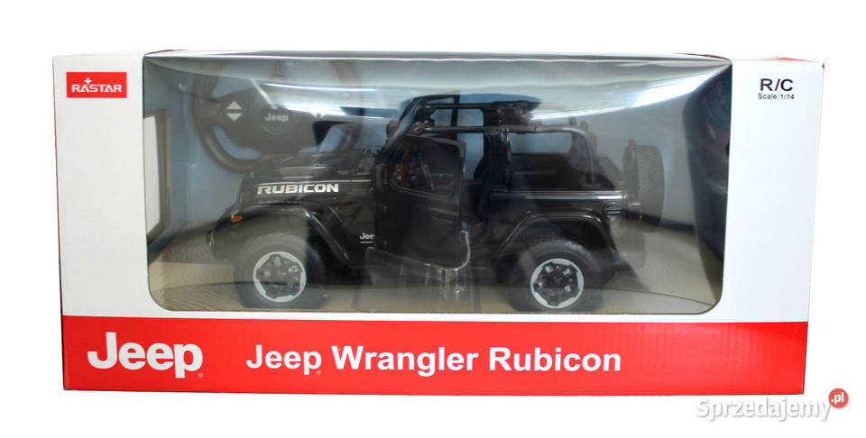 Jeep Wrangler JL RC skala 114 Rastar 79400 wielkopolskie Poznań sprzedam