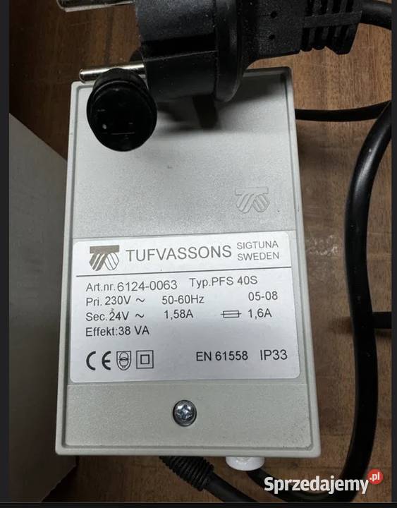 Transformator 1fazowy przenośny typ PFS 40S Ruda Białaczowska