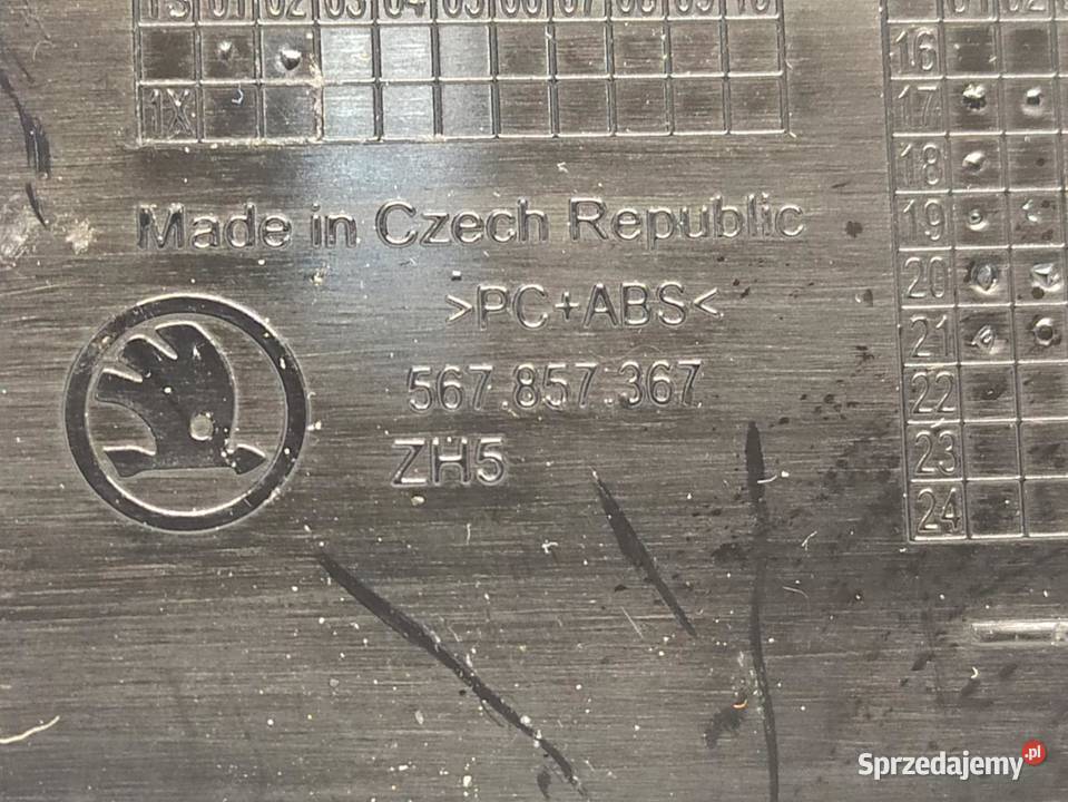OSŁONA ZAŚLEPKA SKODA KODIAQ 567857367