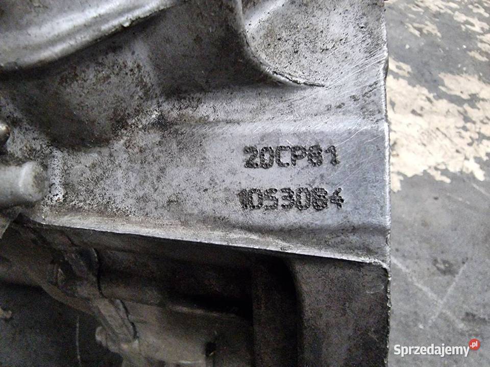 SKRZYNIA BIEGÓW PEUGEOT 206 20CP81 Lipno