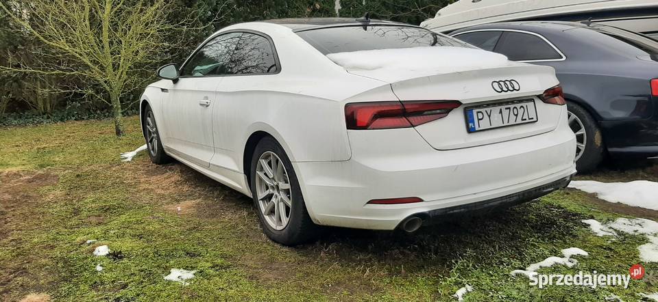 Audi a5 miękka hybryda 20 tfsi z roku 2019 nieuszkodzony Poznań