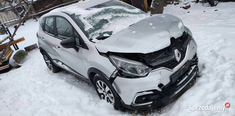Renault Captur 2019 NISKI PRZEBIEG uszkodzony