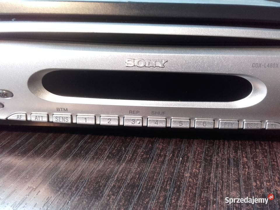 Radio samochodowe SONY CDX L Sony Radioodtwarzacze Gdańsk