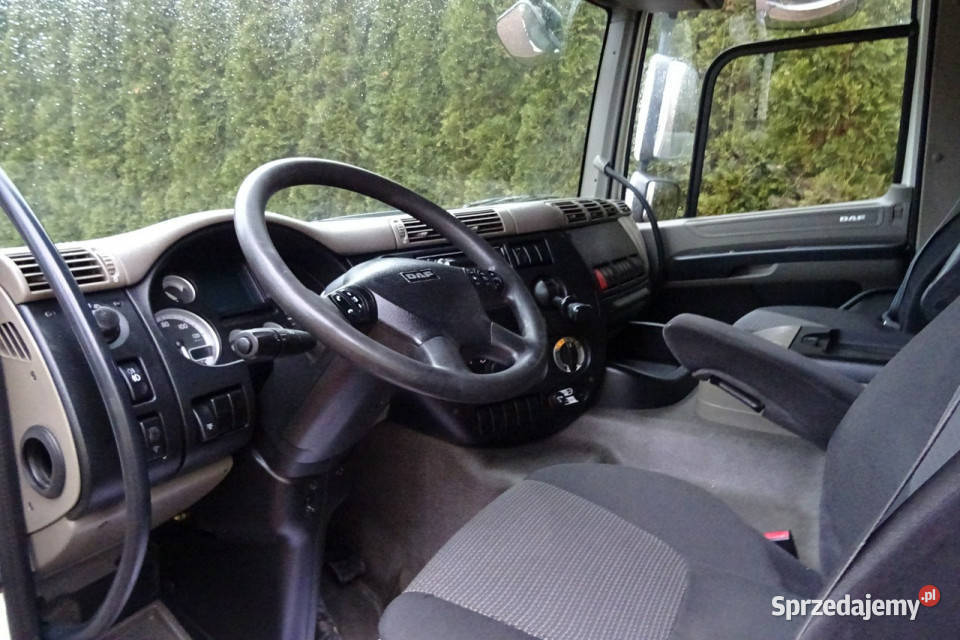 DAF CF 65300 Euro 5 kontener 21 pal winda klapa Góra Kalwaria