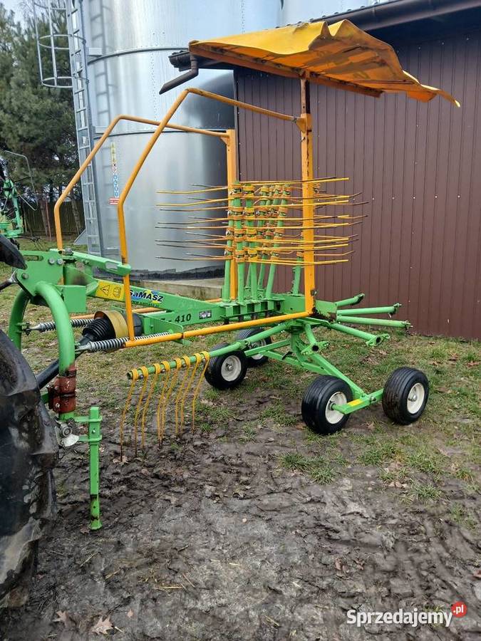 Zgrabiarka samasz z 410 2012r Zgrabiarki i przetrząsacze