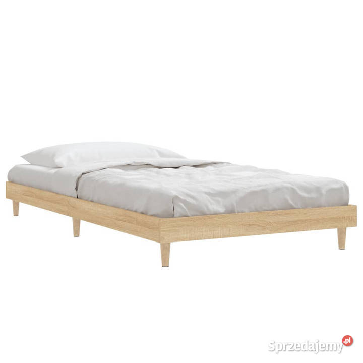 Łóżko bez materaca dąb sonoma 100x200 WM832056 20cm Warszawa