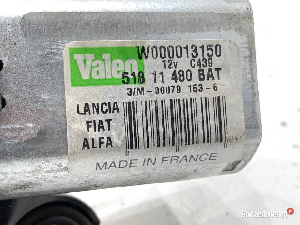 SILNIK WYCIERACZEK TYŁ FIAT DOBLO II 51811480