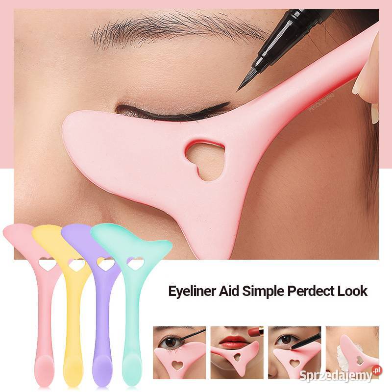 Eyeliner szablon do makijażu Rzęsy Serduszko mazowieckie Płock
