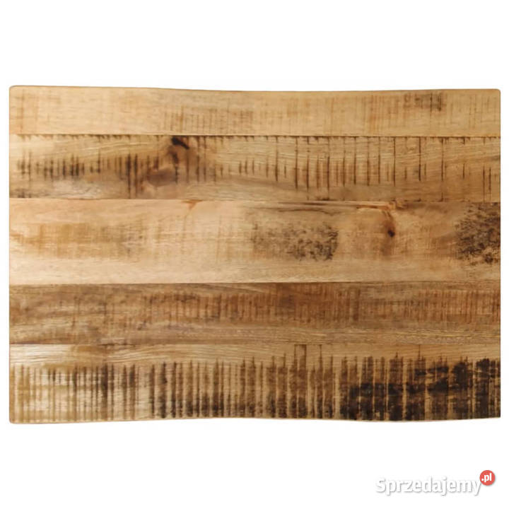 Blat stołu z naturalną krawędzią 60x40x25 drewno Warszawa sprzedam
