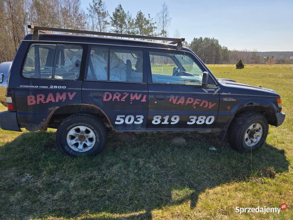 Samochód Mitsubishi Pajero 28L Diesel OC na Reda