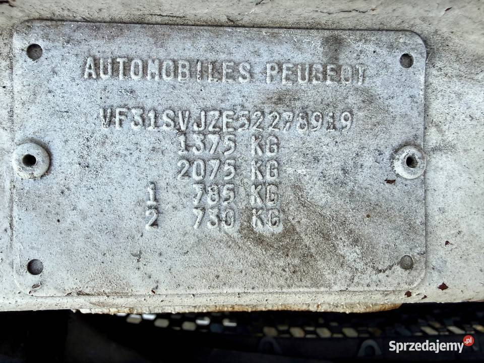 Peugeot 106 15d nieuszkodzony