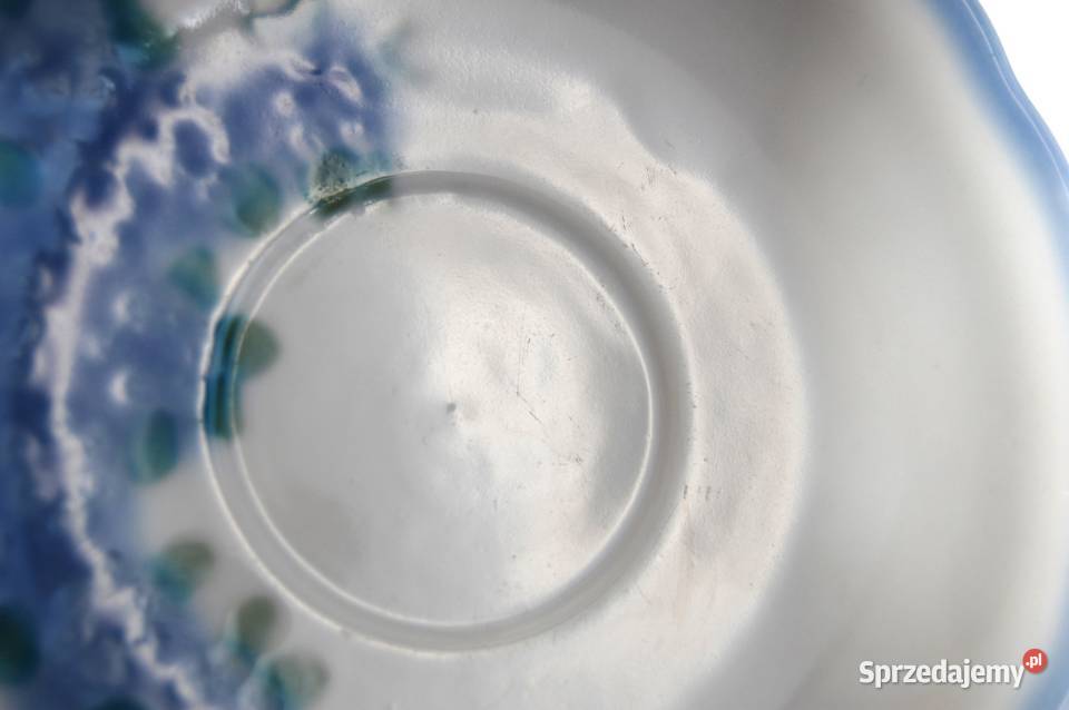 Filiżanka ze spodkiem porcelana ręcznie malowana Lublin