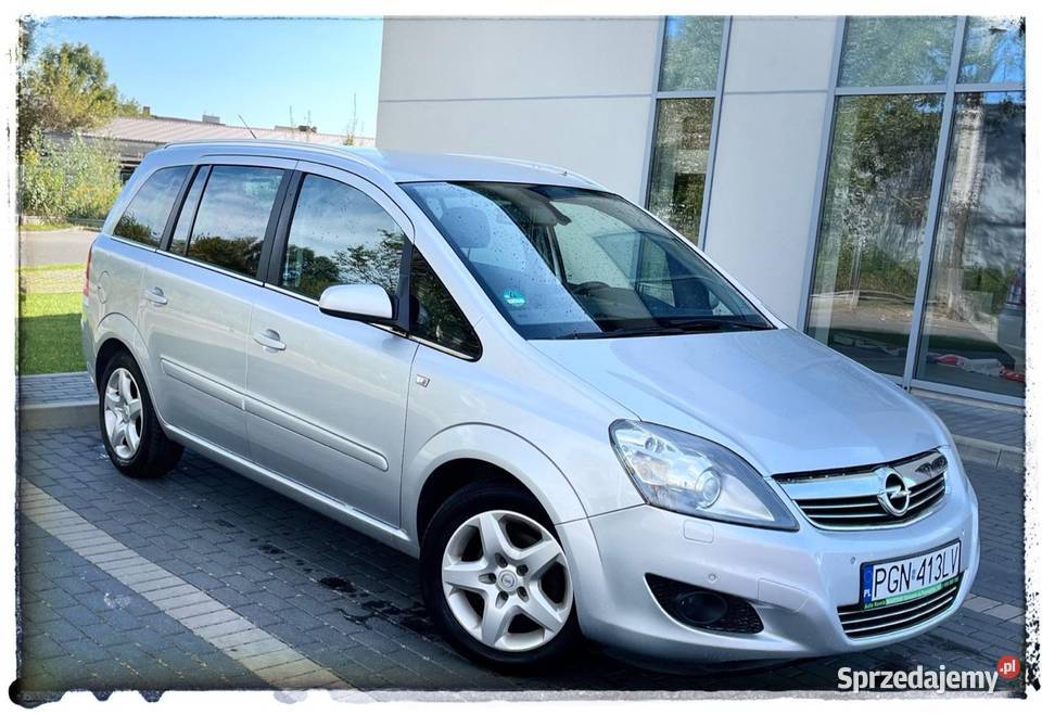 Opel Zafira B podgrzewane fotele Koszalin