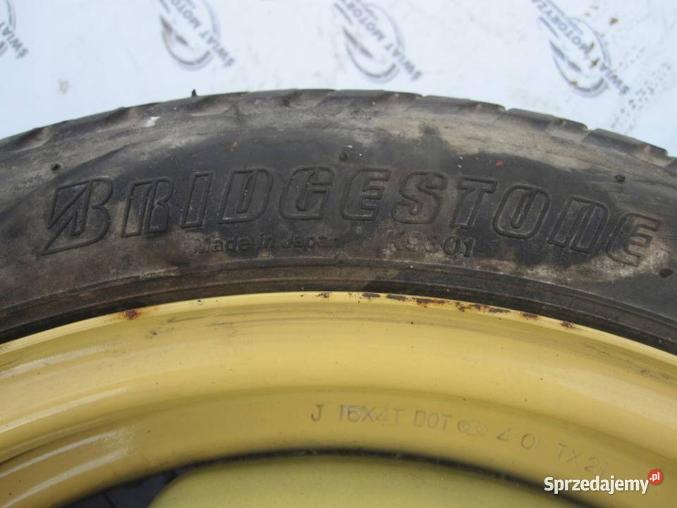 TOYOTA AVENSIS T25 PRIUS koło dojazdowe 1257016