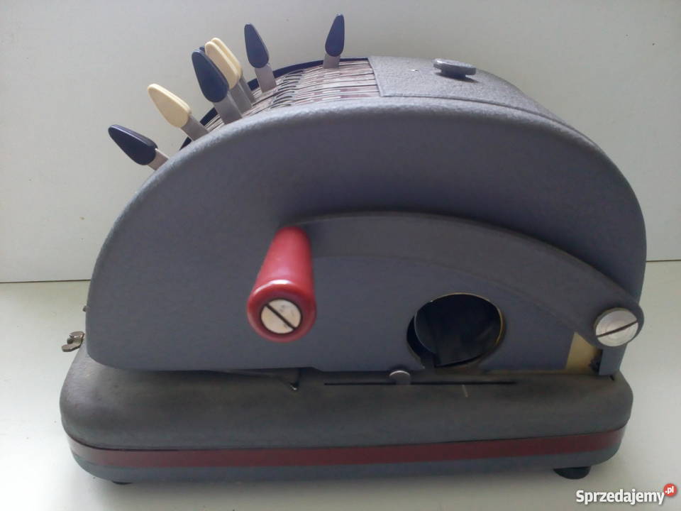 Stara maszyna licząca PROTECOGRAPH Antyki podkarpackie Rzeszów