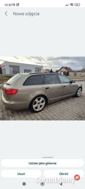 Audi A6 C6 32 Fsi 255 Benzyna Bose Solar wygląd Sandomierz