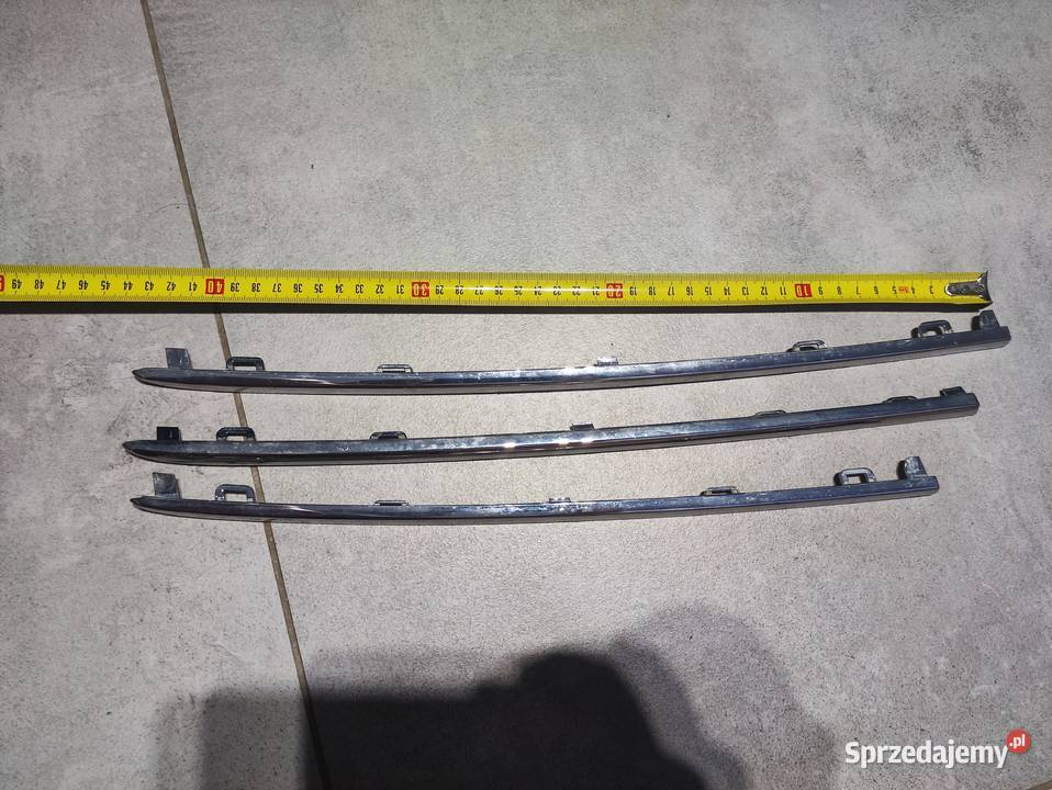 3 listwy chromowe atrapy Mercedes W205 2016 Ruda Śląska