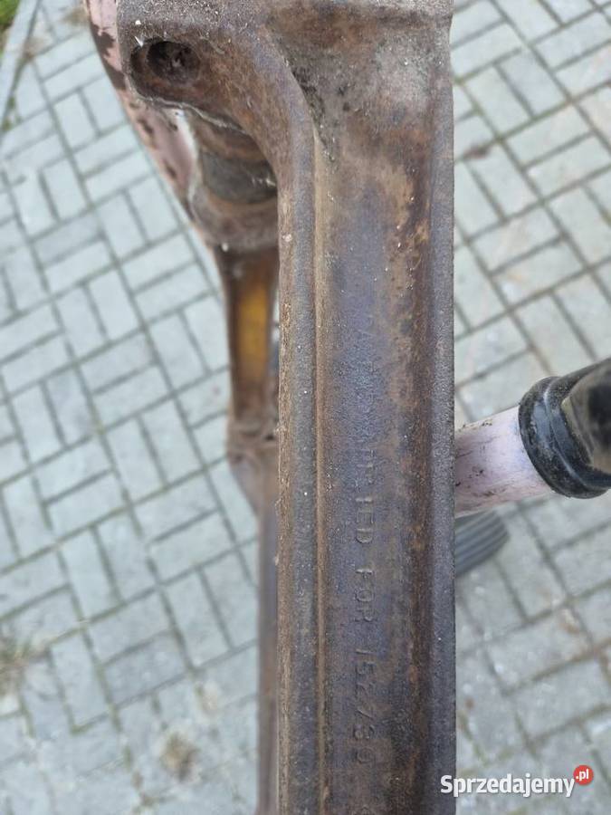 Oś przednia zwrotnice samochód zabytkowy Horch