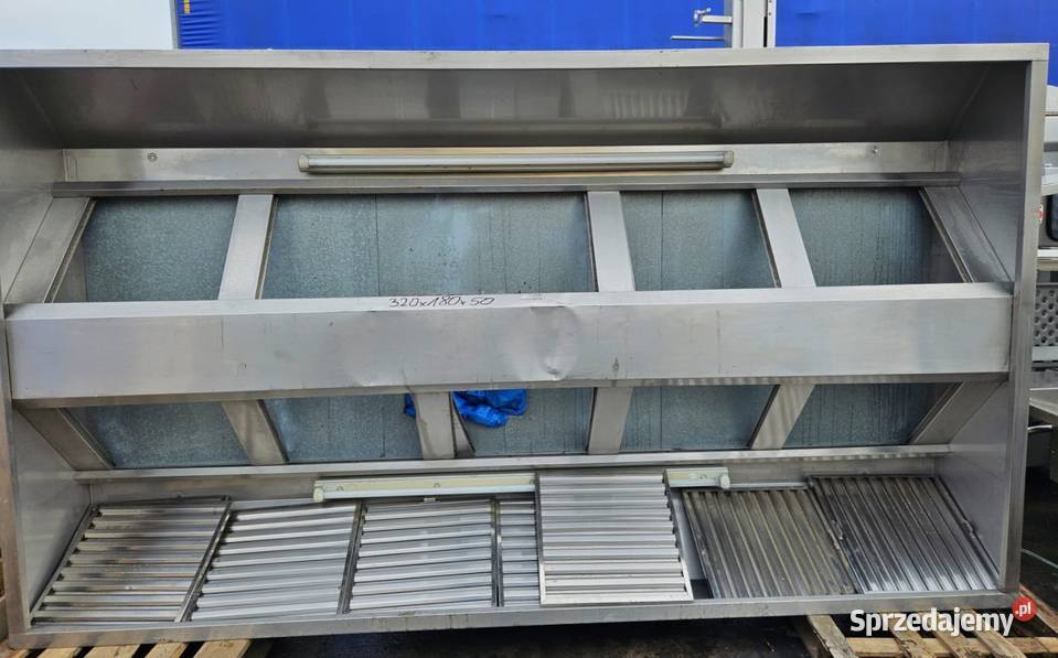 Okap Centralny 320x180x50