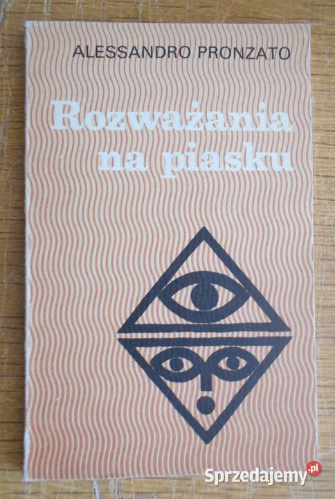 Alessandro Pronzato Rozważania na piasku Kultura i Rozrywka Parczew