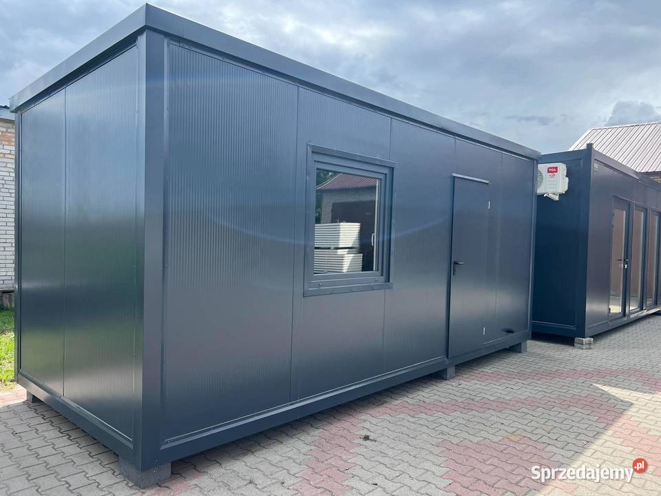 Nowy kontener całoroczny 25x6 m socjalny biurowy Błonie