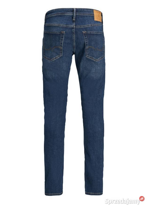 JACKJONES SPODNIE JEANS DŻINSY O KROJU SLIM FIT Kalisz