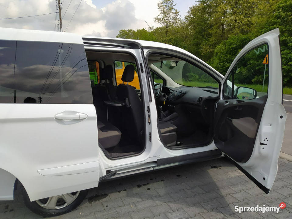 Ford Tourneo Courier Z OBU STRON DRZWI PRZESUWNE serwisowany w ASO śląskie Chełm Śląski