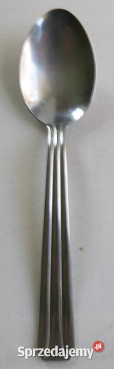 Niesygnowana łyżka zdobiona wypukłymi liniami