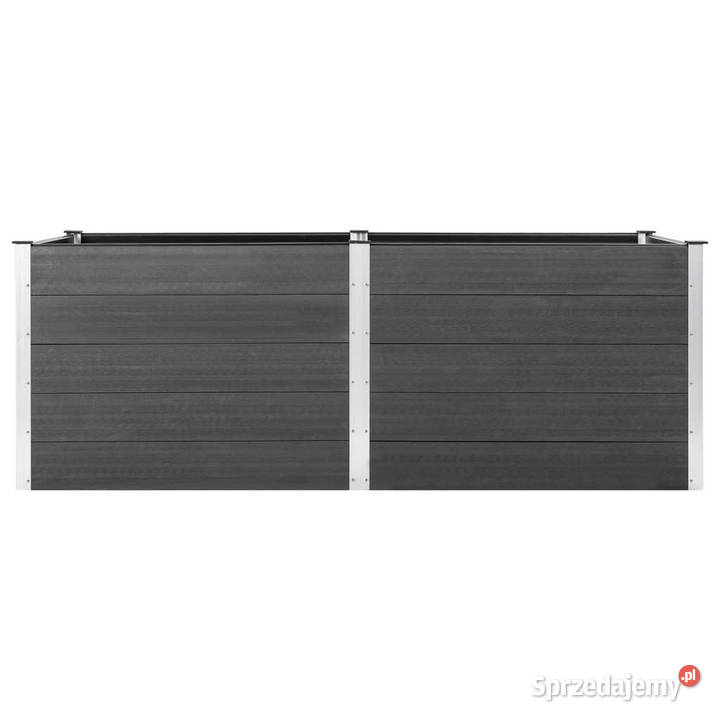 Podwyższona donica ogrodowa 250 x 50 x 91 WPC mazowieckie Warszawa
