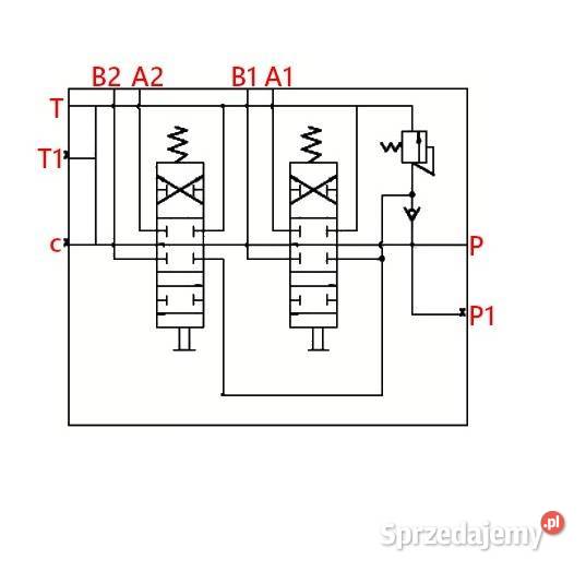 ROZDZIELACZ 80L JOYSTICK 1P ZESTAW 2 SEK DO TURA Pozostałe Solec Kujawski