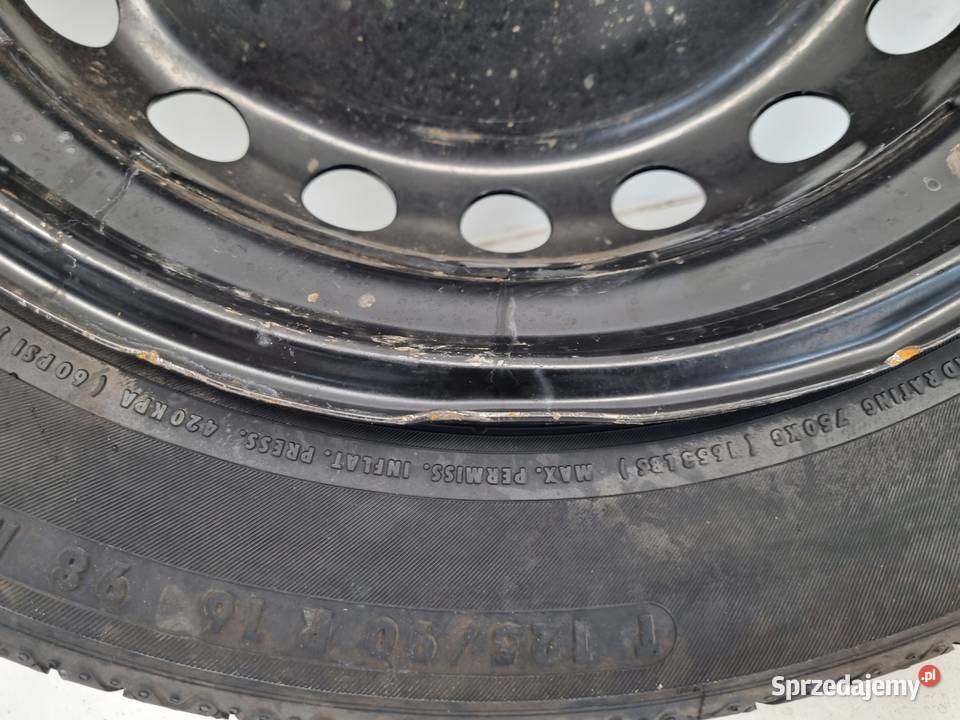 KOŁO DOJAZDOWE Mercedes W204 12590 R16 5x112 Chełm