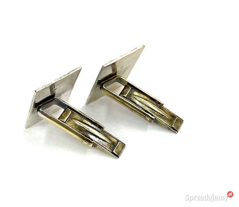 ZŁOTE SPINKI W100G P585 sprzedam