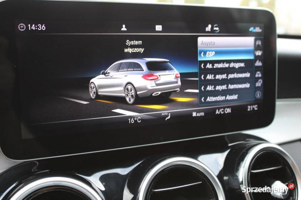 MercedesBenz Klasa C 2020r Gwarancja IWŁ ASO Rok produkcji 2020 śląskie Chorzów