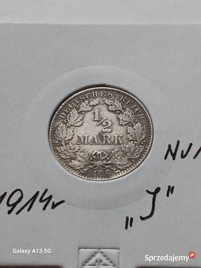 12 Marki Prusy 1914 r 1 mennica J