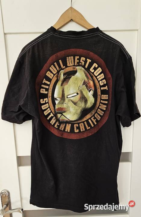Pitbull XL t shirt koszulka czarna 100 oryginał mazowieckie