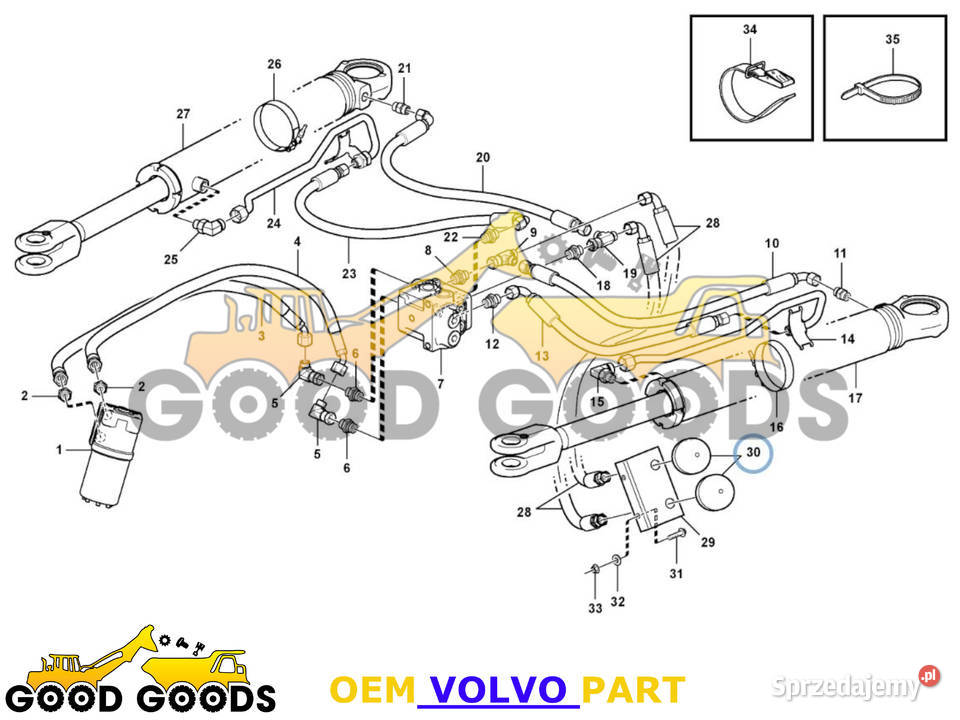 VOLVO AKUMULATOR GAZOWY 17258315 Władysławów