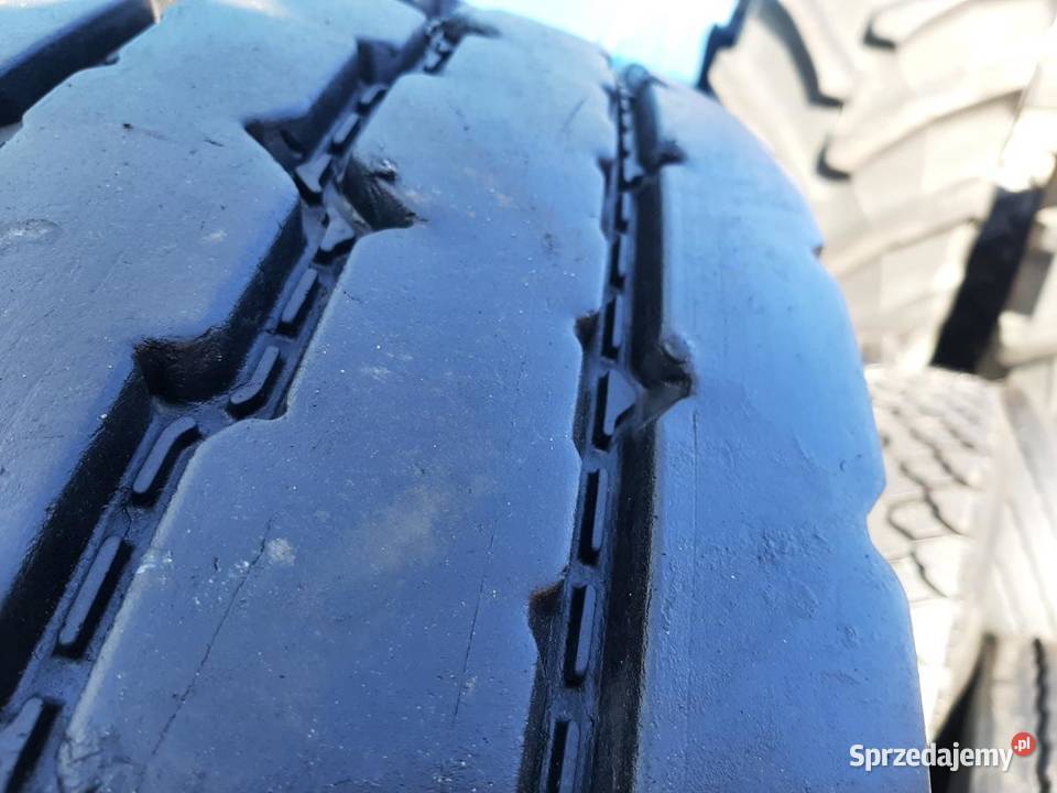 2x Opona używana ciężarowa 12R225 GOODYEAR 400 Zaścianki