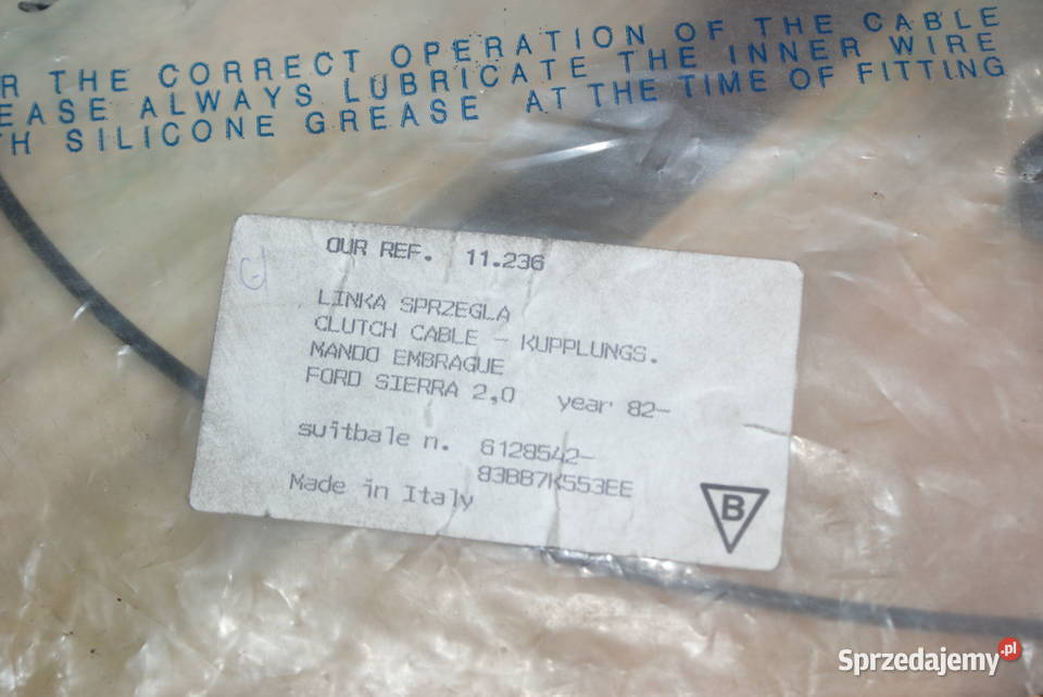 LINKA SPRZĘGŁA FORD SIERRA GBG GB4 1987011993 mazowieckie Białobrzegi