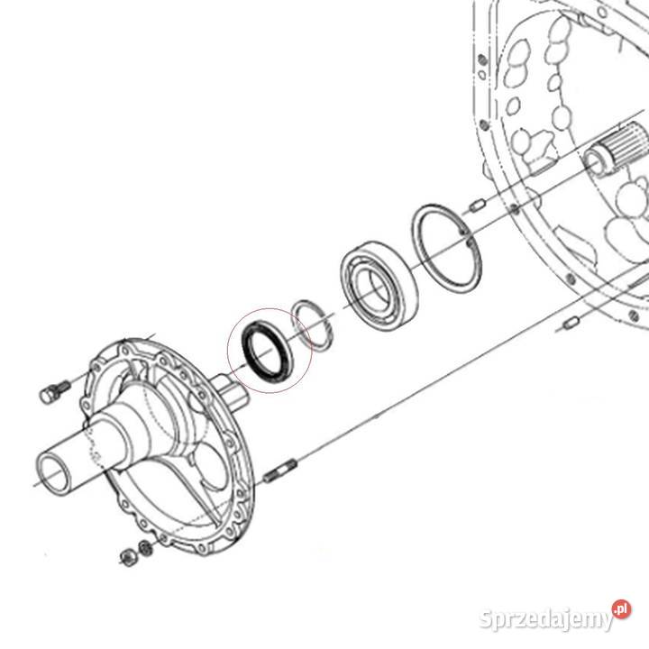 Kołnierz łożyska WOMPTO 2542 mm Kubota Tajęcina sprzedam