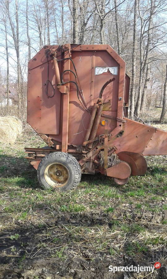 Prasa rolująca Sipma Z230 jeden pas do spięcia Maszyny zielonkowe podkarpackie Sanok