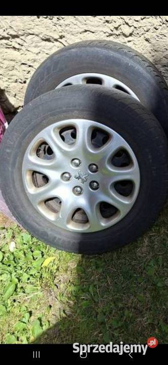 Kołpaki R15 oryginalne Peugeot