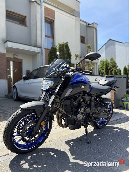 Yamaha mt07 a2 nieuszkodzony wielkopolskie Rabowice