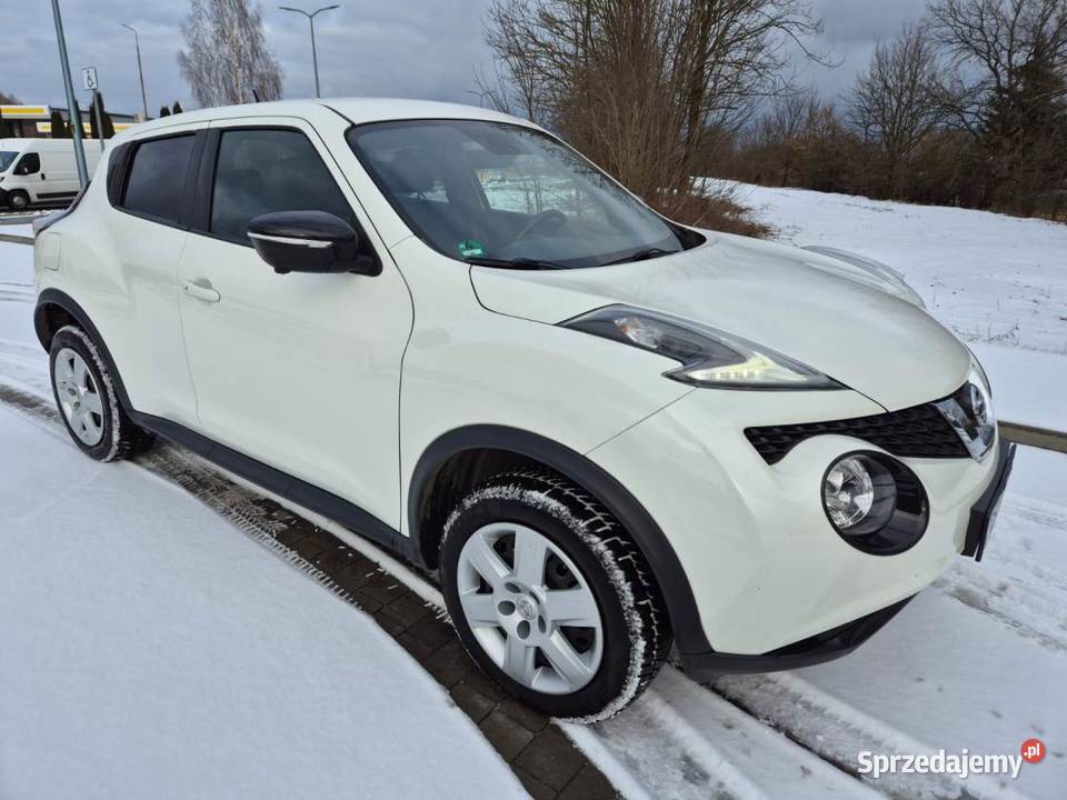 Nissan Juke 2016 welurowa tapicerka