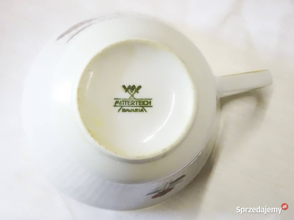 Zestaw porcelany Mitterteich Bavaria elegancki Biłgoraj
