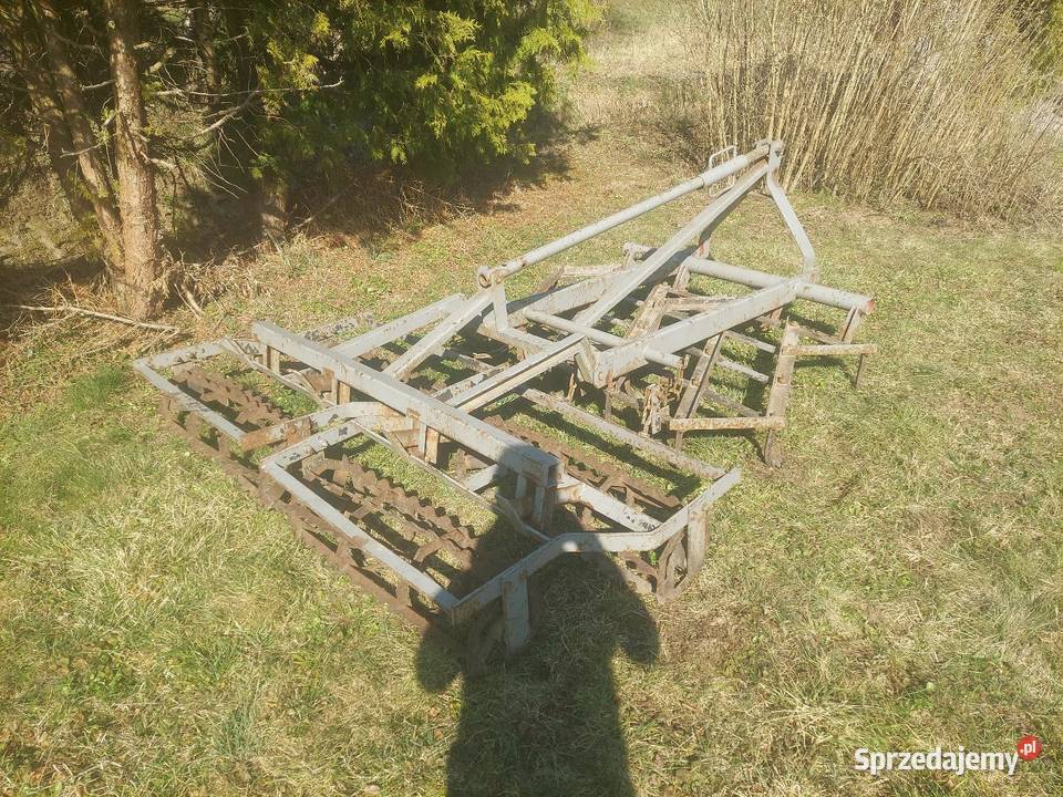 Agregat uprawny 18m brona ciężka podwójnyly Blizne