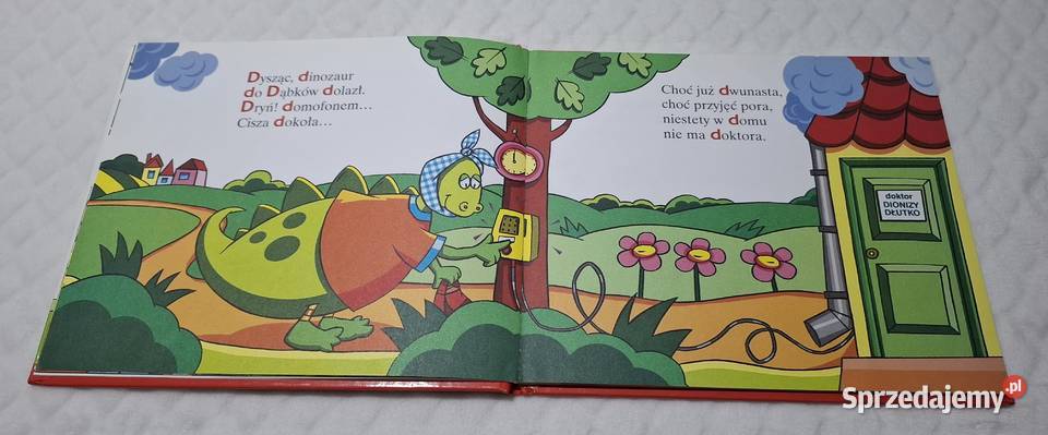 ABC Uczę się D dinozaur Strzałkowska Hachette śląskie Czeladź