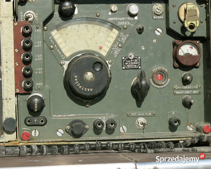 Radiostacja R 311 antena koralikowa słuchawki Militaria Kraków