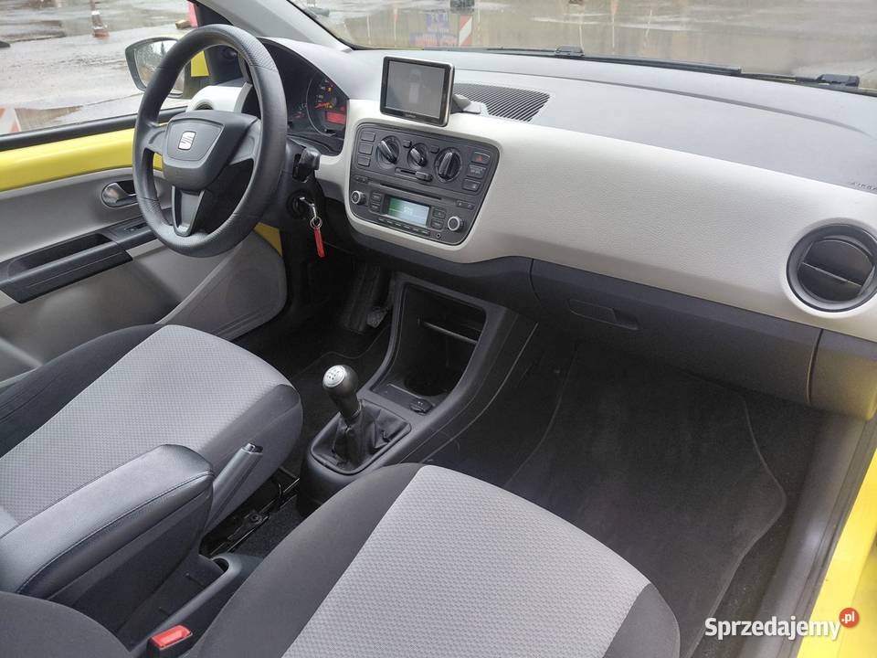 SEAT MII 2012R 10 60 Przeb144 Navi klimatyzacja radio Mii Jelenia Góra