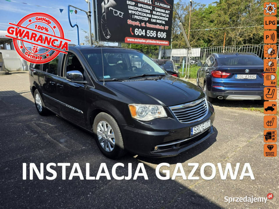 Chrysler Town Country 36 Ben LPG Automat Xenon kamera cofania Słupsk