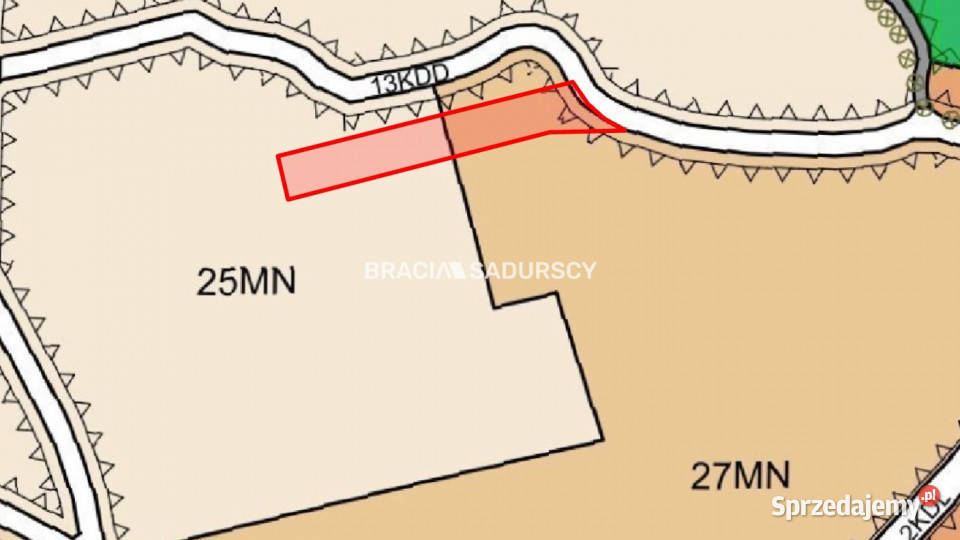 sprzedaży gruntu 2854m2 Balice sprzedam